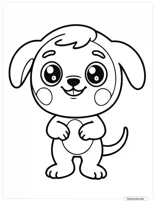 Cute Coloring Pages for Kids 26 palmerian-drawing-colouring-activity