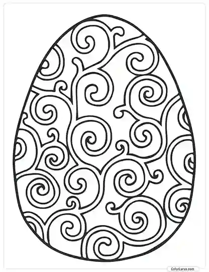 Easter Coloring Pages 10