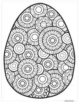 Easter Coloring Pages 4