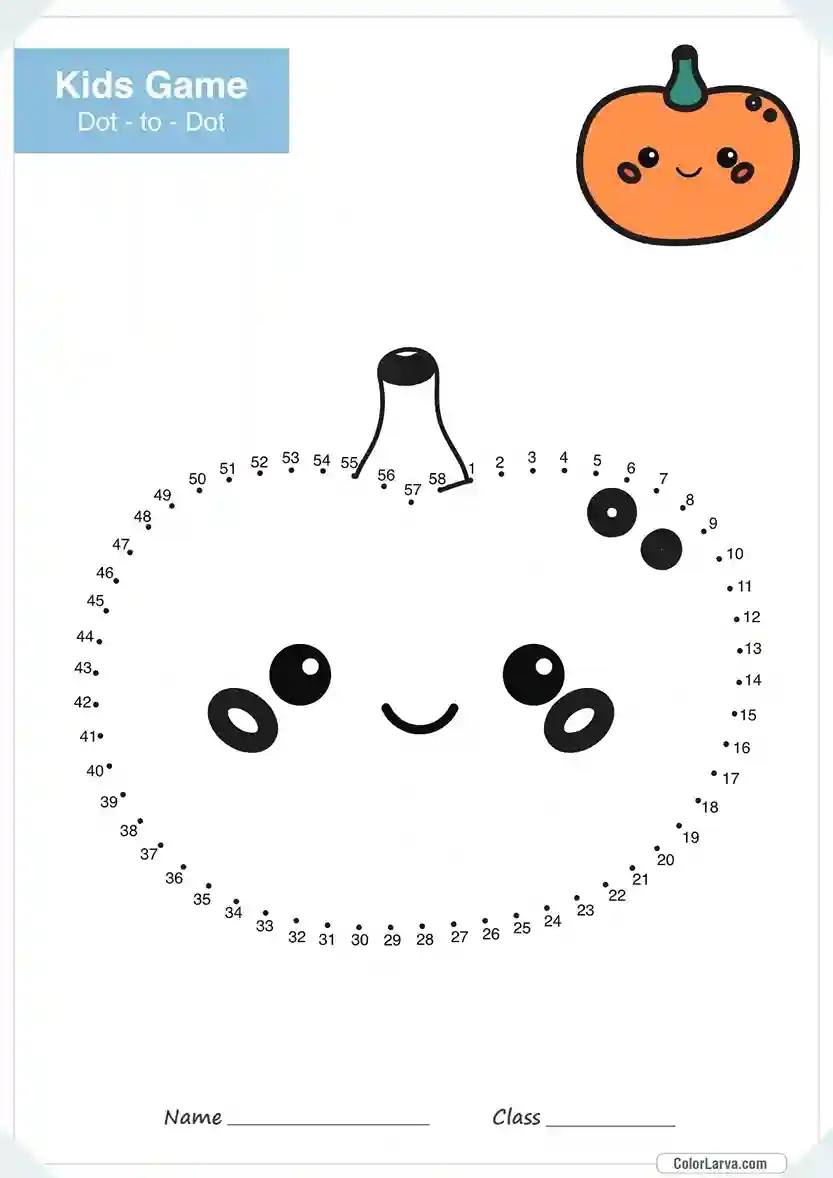 Free Connect the Dots Game Worksheet 24 Tomato