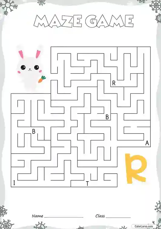 Free Printable Mazes for Kids R