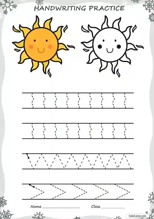 Handwriting Practice Worksheets 4