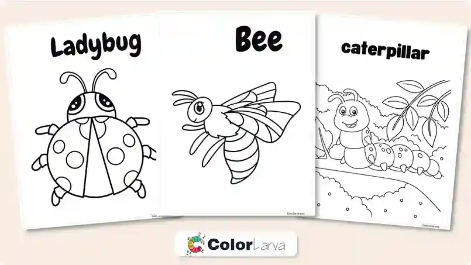 Insect Coloring Pages