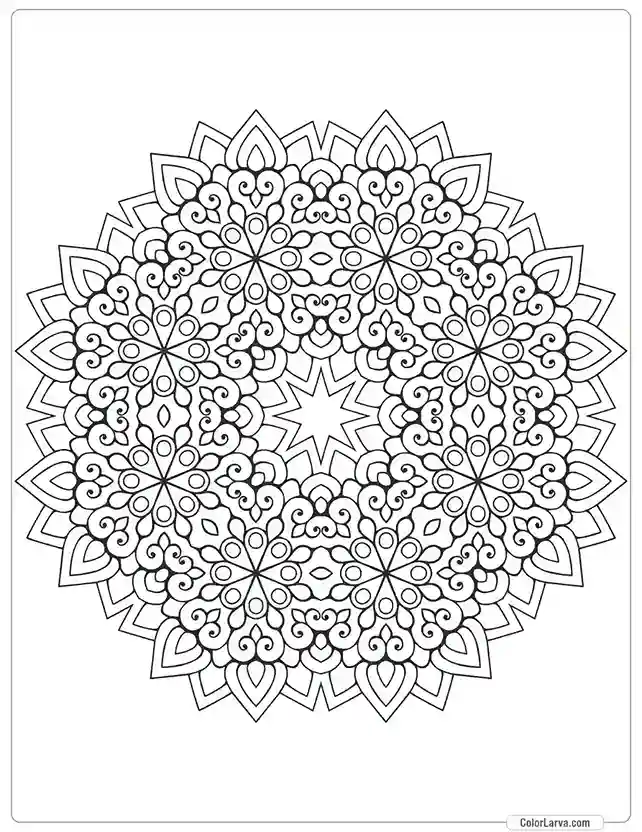 Mandala decorative-round-ornament-anti-stress-therapy-pattern-weave-design-12