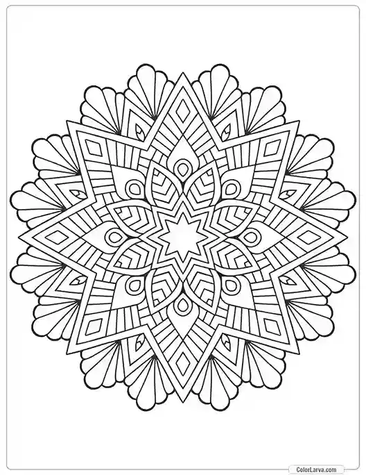 Mandala decorative-round-ornament-anti-stress-therapy-pattern-weave-design-4