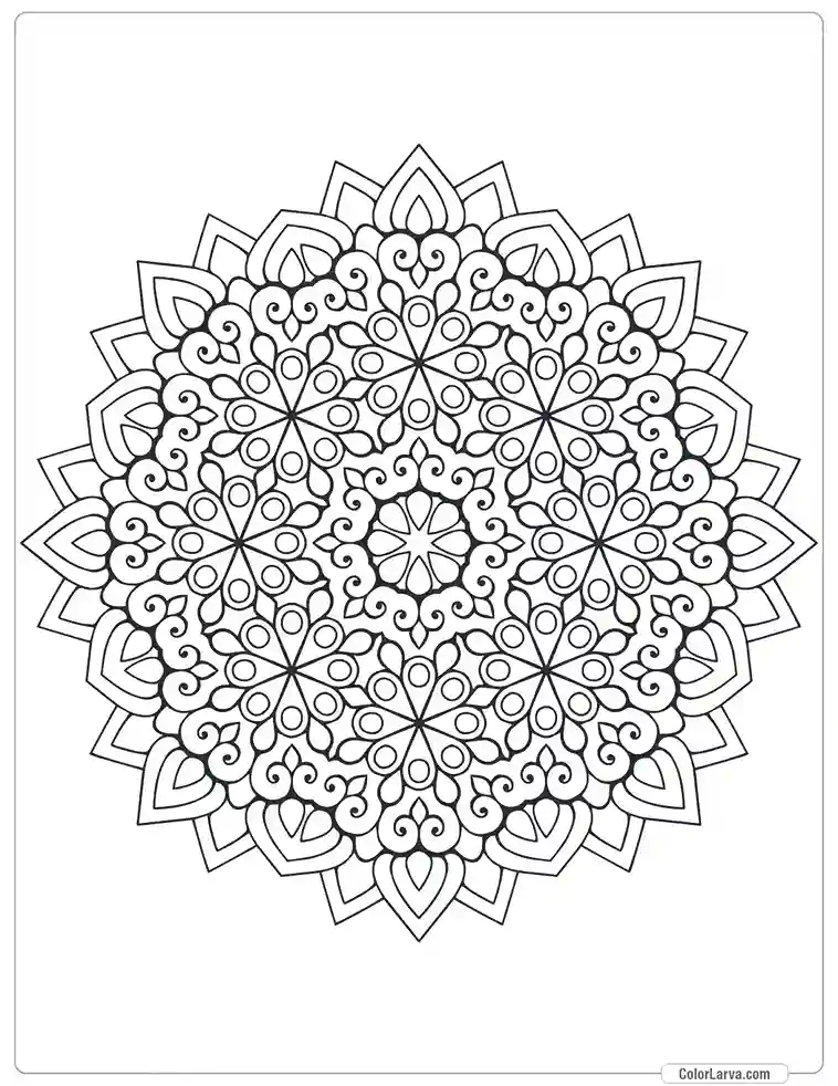 Mandala decorative-round-ornament-anti-stress-therapy-pattern-weave-design-8