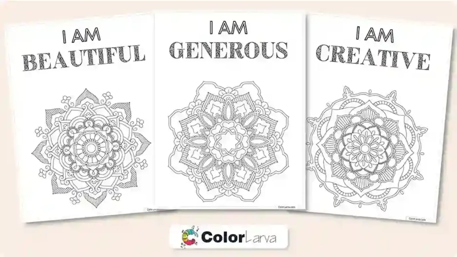 Mindful Mandala Coloring Pages