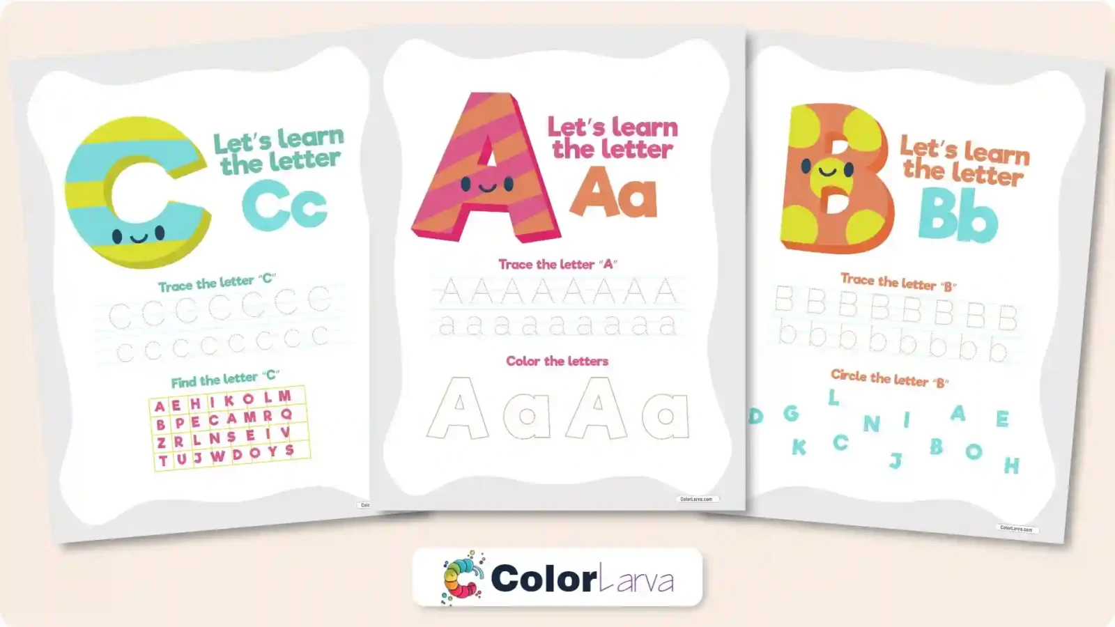 Letter Tracing Worksheets