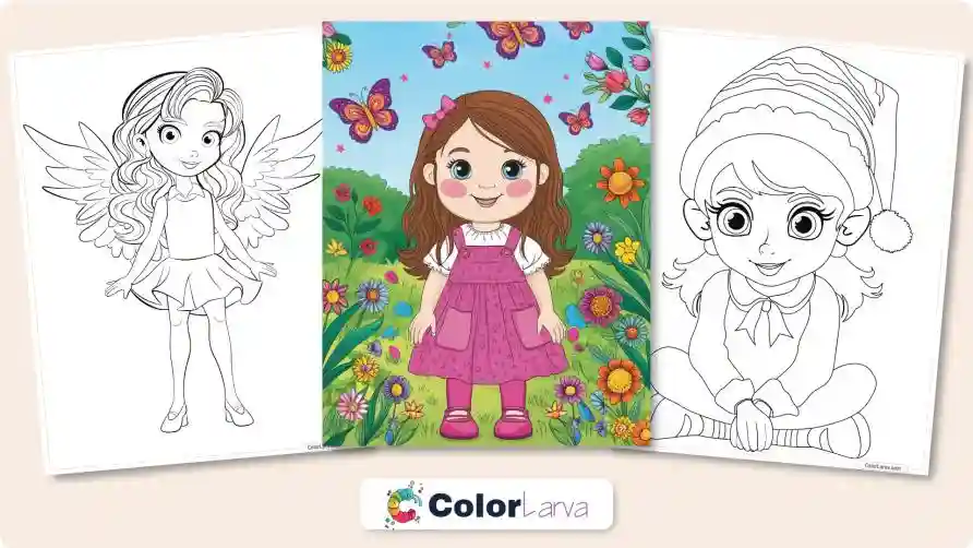 Read more about the article Coloring Pages for Girls